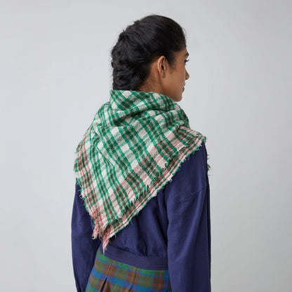 No.793 - Wool Scarf - Oxford Green