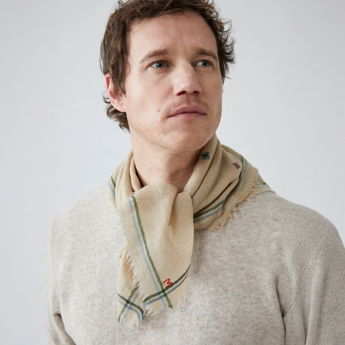 No.815 - Wool Scarf - British Green