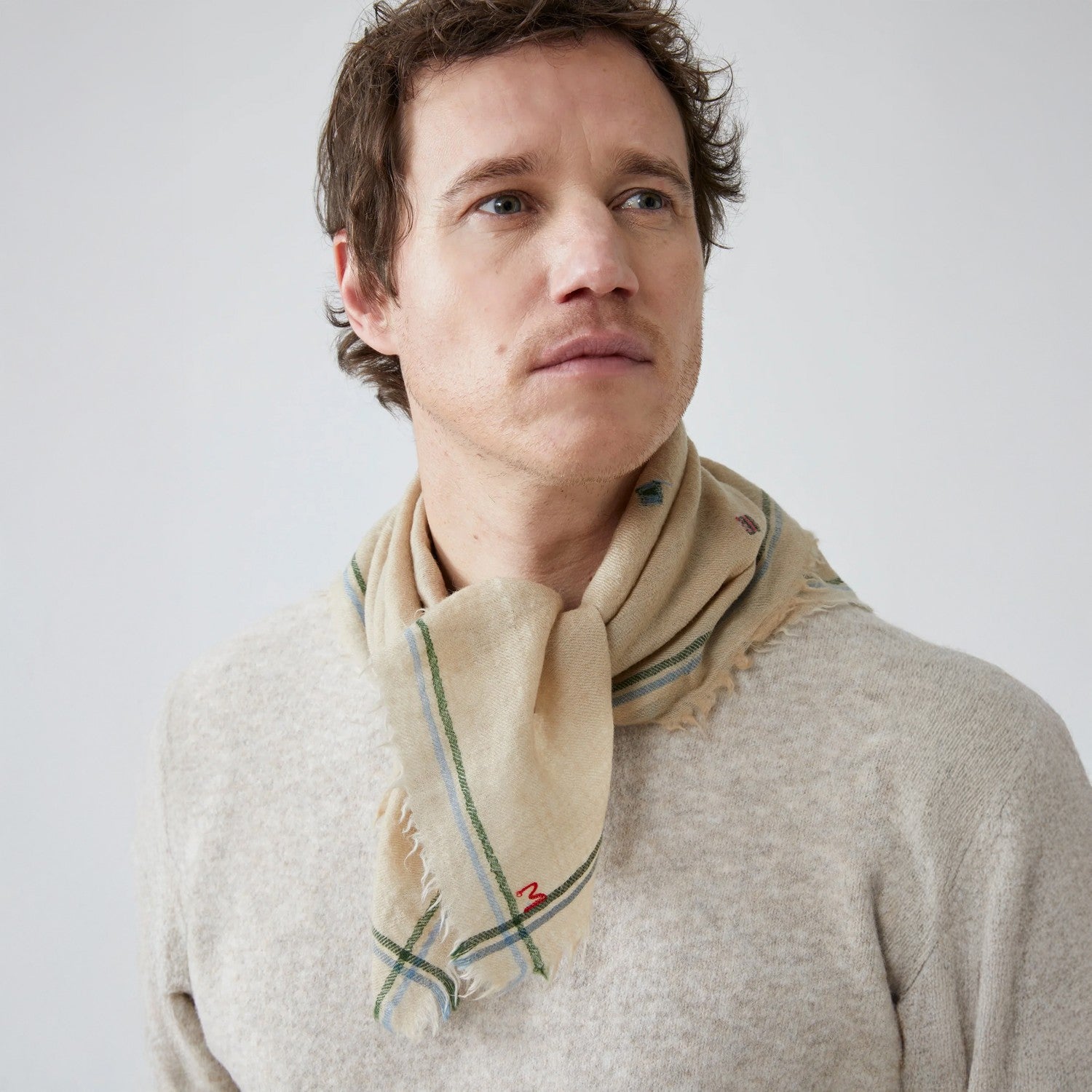 No.815 - Wool Scarf - British Green