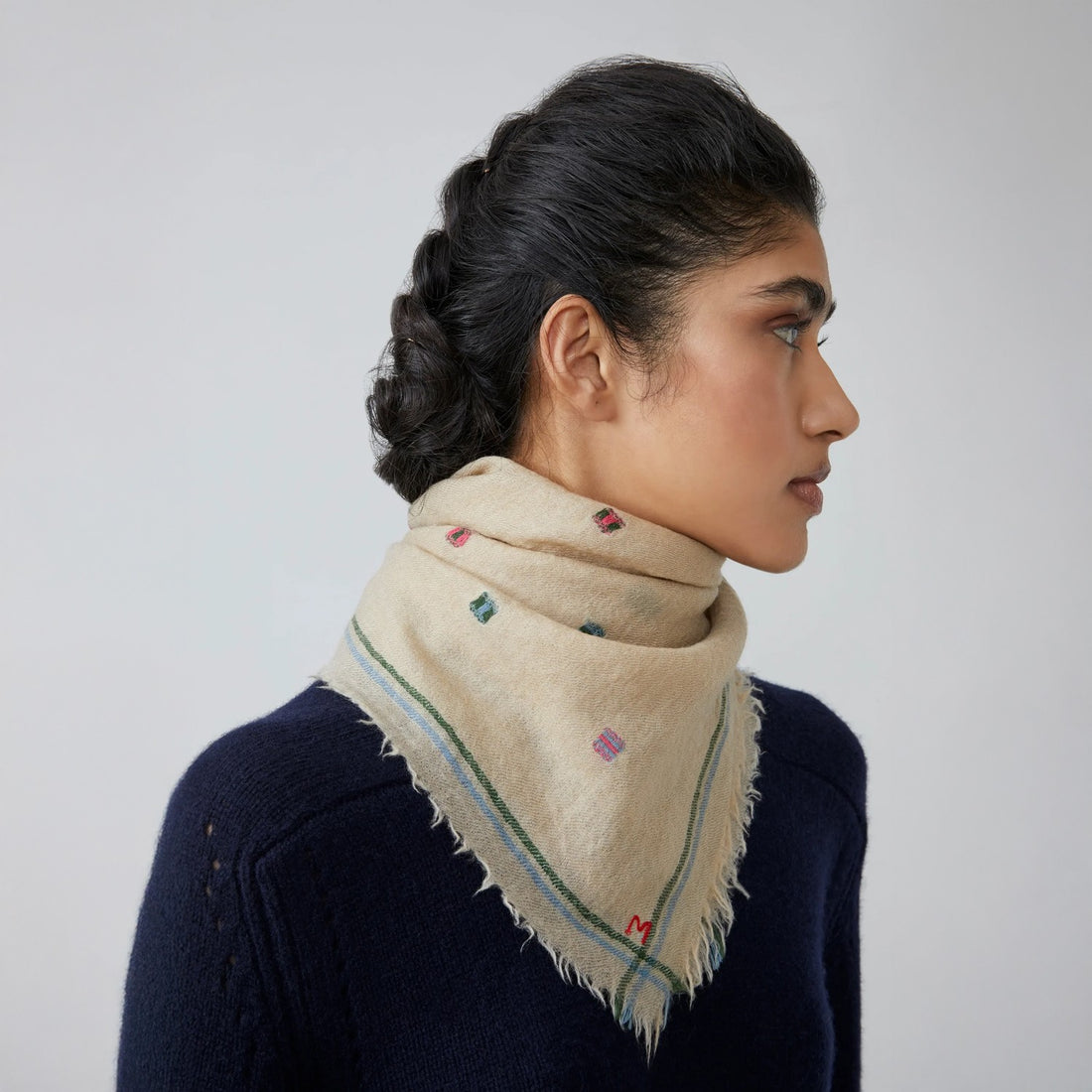 No.815 - Wool Scarf - British Green