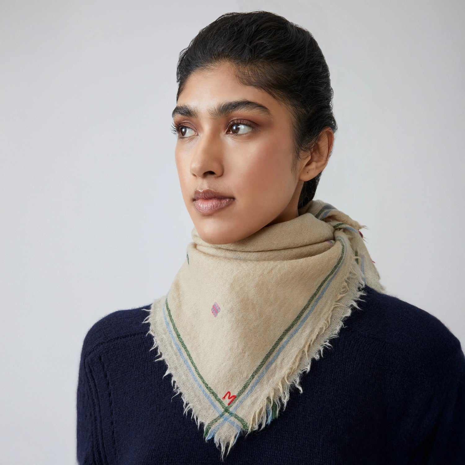 No.815 - Wool Scarf - British Green