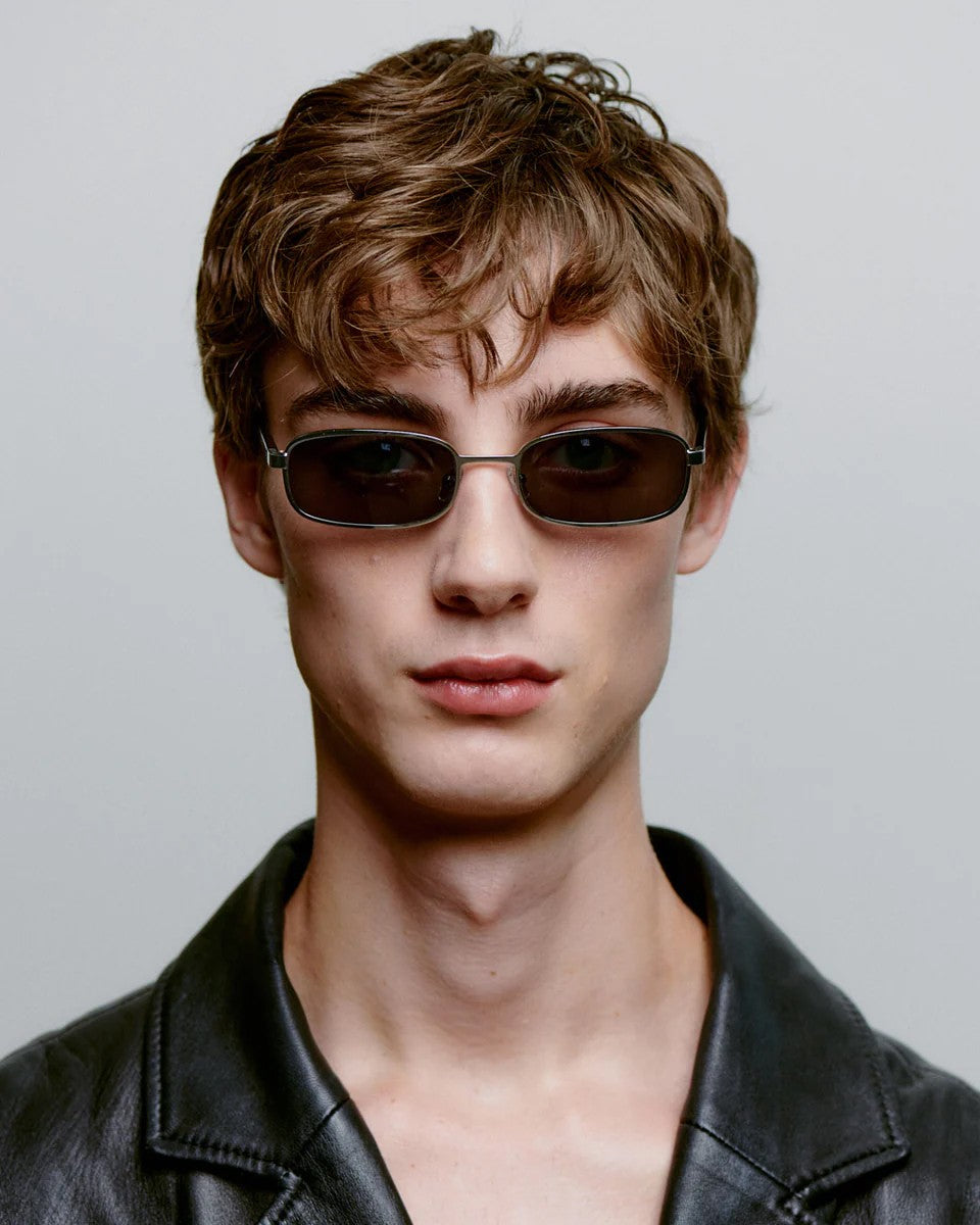 Noah Sunglasses - Silver Black