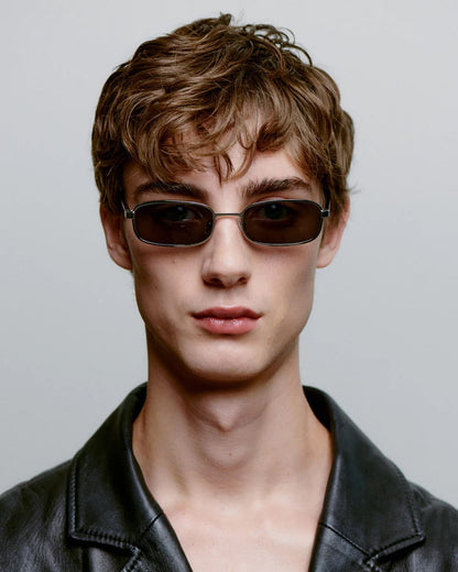 Noah Sunglasses - Silver Black