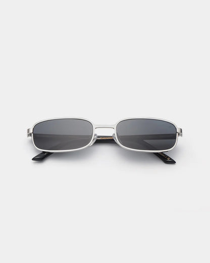 Noah Sunglasses - Silver Black