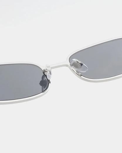 Noah Sunglasses - Silver Black
