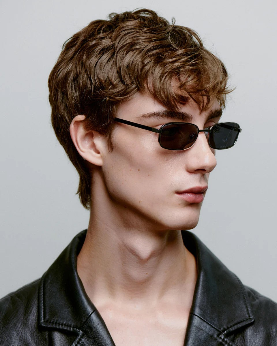 Noah Sunglasses - Silver Black