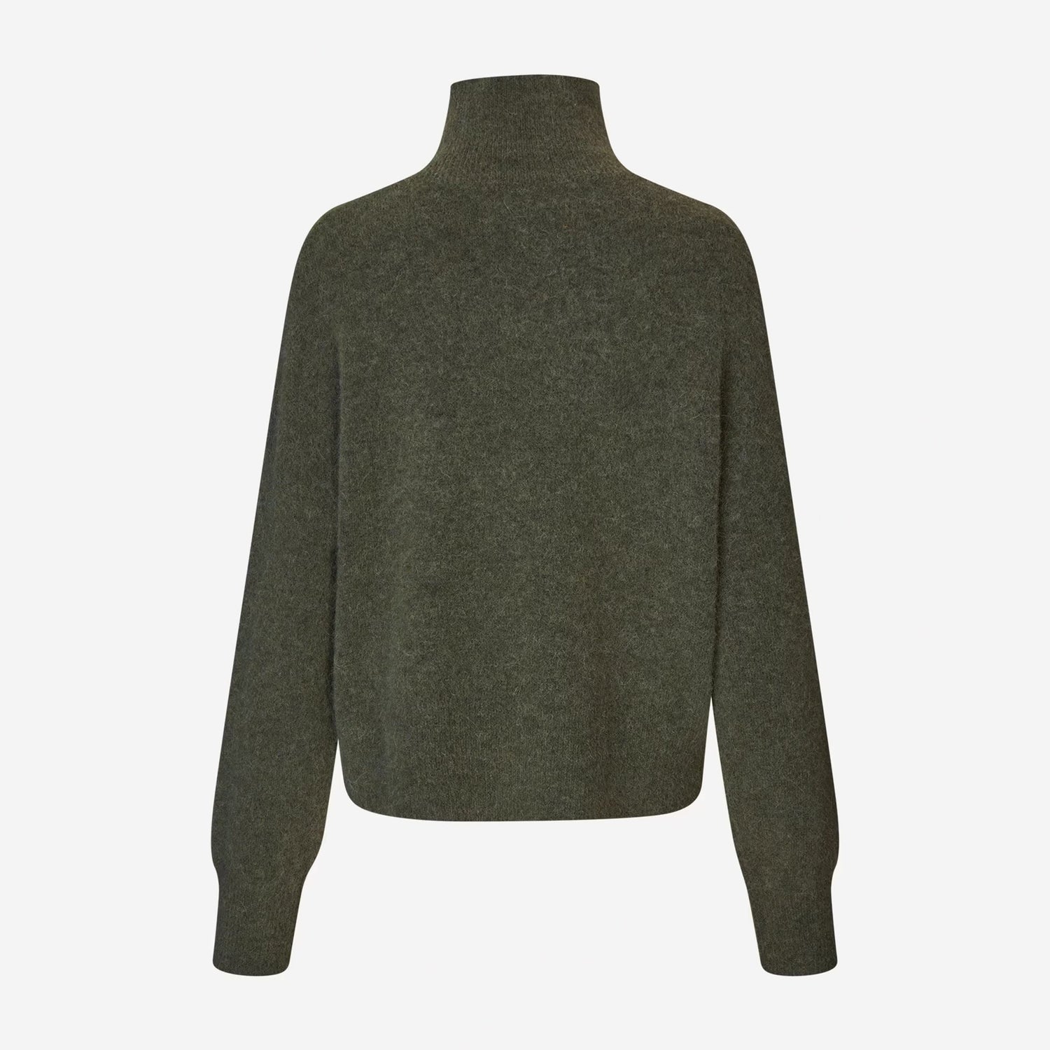 Nola Turtle Neck Jumper - Forest Night