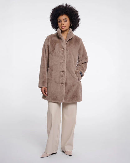 Nonna Coat - Mocha Latte