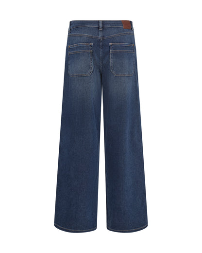 Norlan Teddy Jeans - Dark Blue