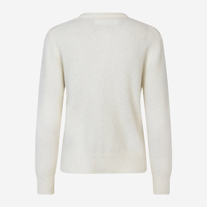 Nor Short Cardigan - Clear Cream