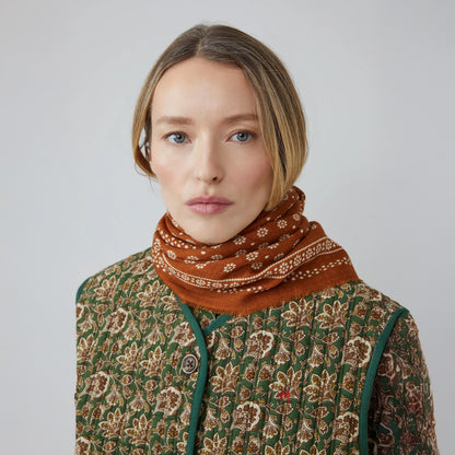 No 676 - Wool Scarf - Toffee