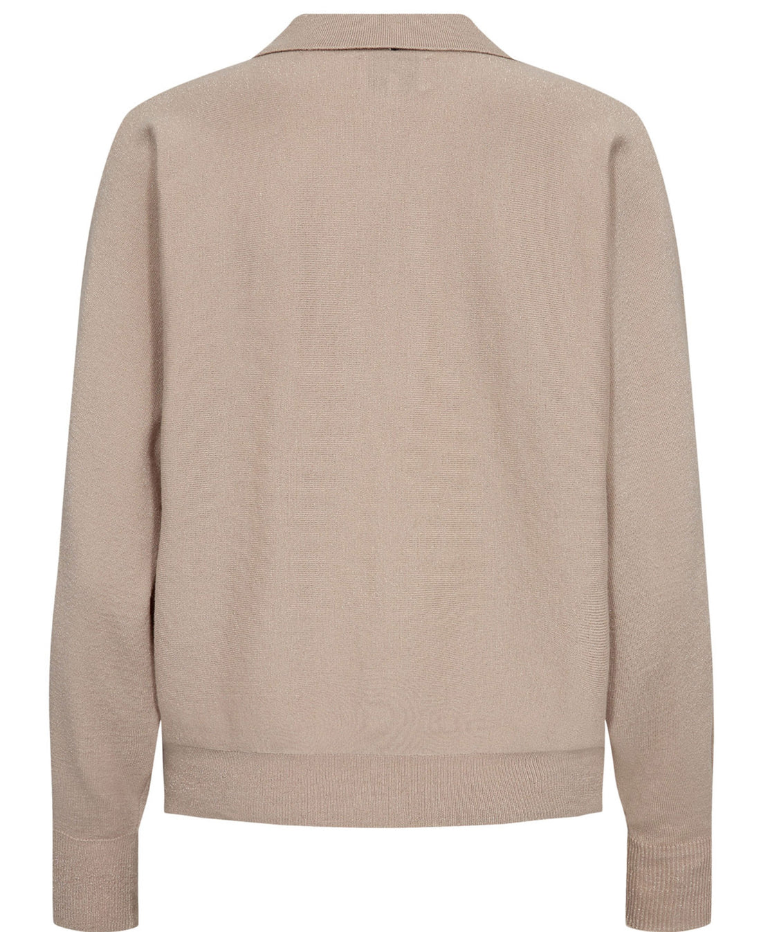 Nudajana Long Sleeve Polo - Mushroom