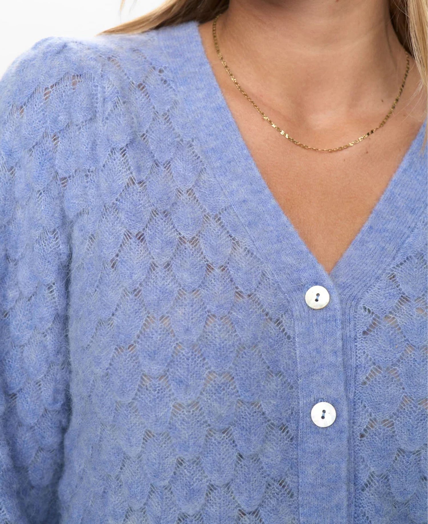 Nuriette Cardigan - Hydrangea