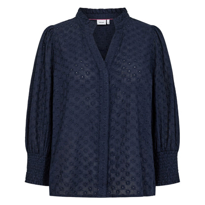 Nusalvie Shirt - Dark Sapphire