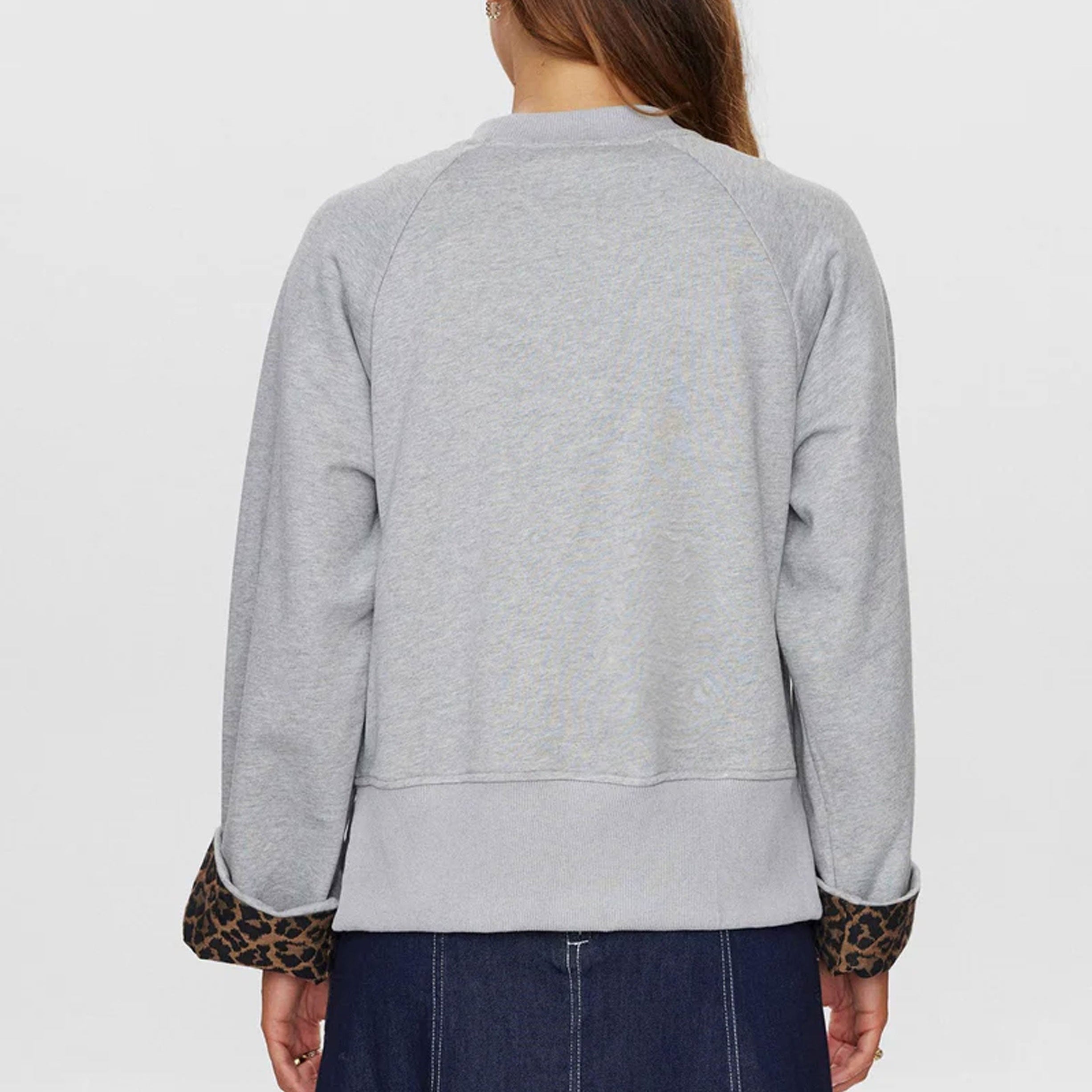 Nuzari Sweatshirt - Medium Grey Mel