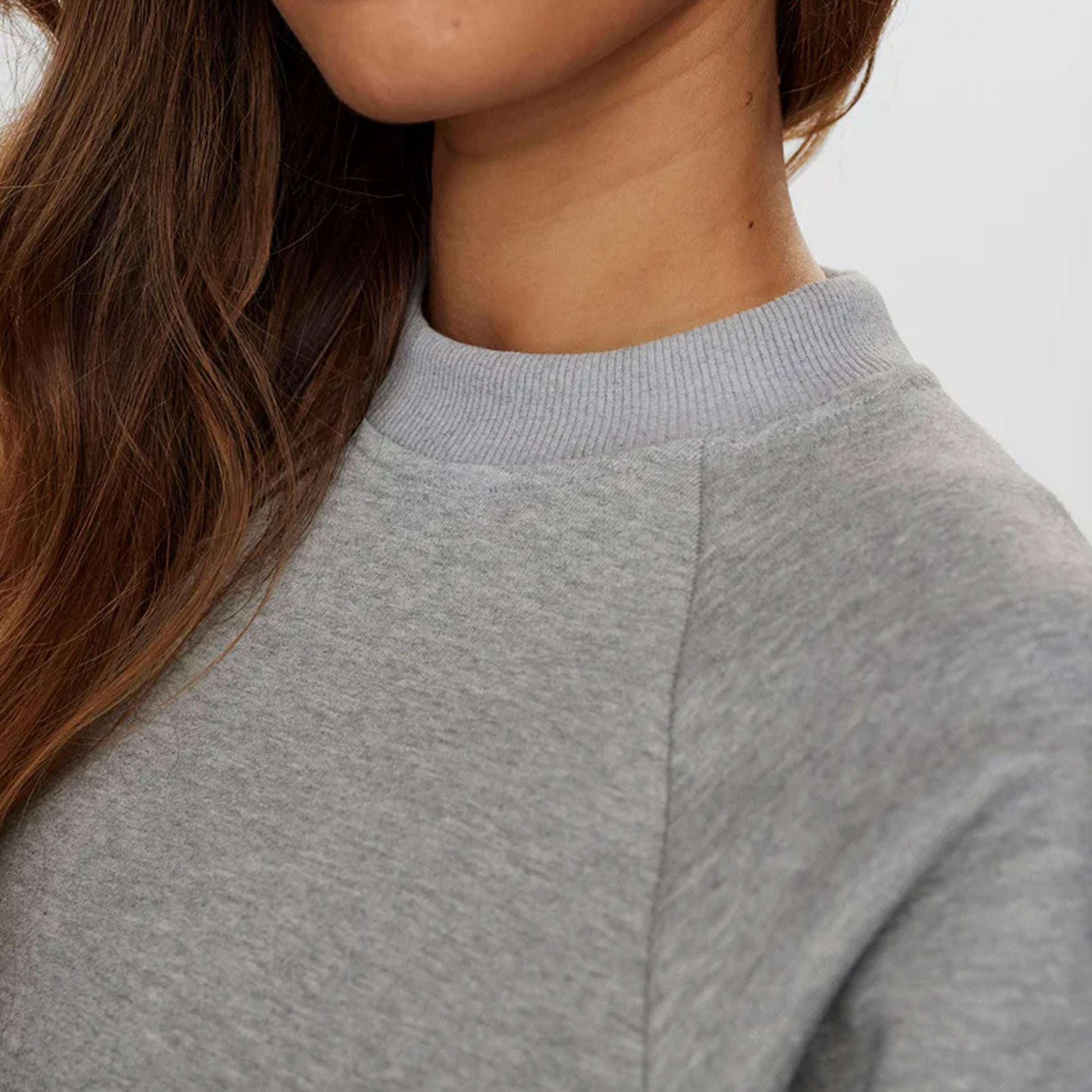 Nuzari Sweatshirt - Medium Grey Mel