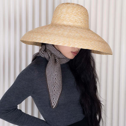 Triangle Scarf - Brown