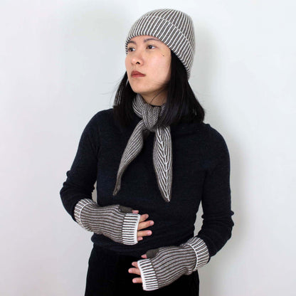 Triangle Scarf - Brown