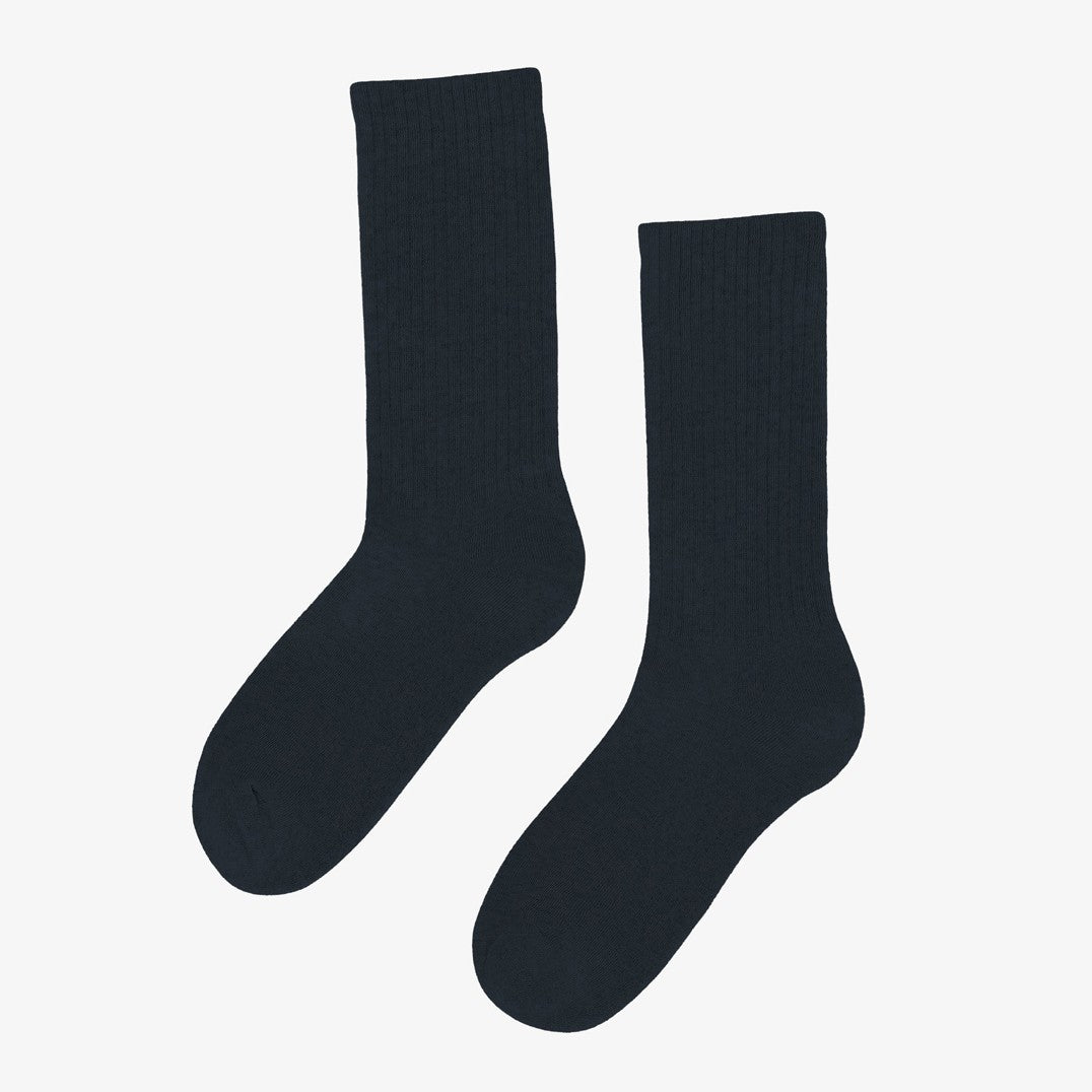 Organic Active Sock - Navy Blue