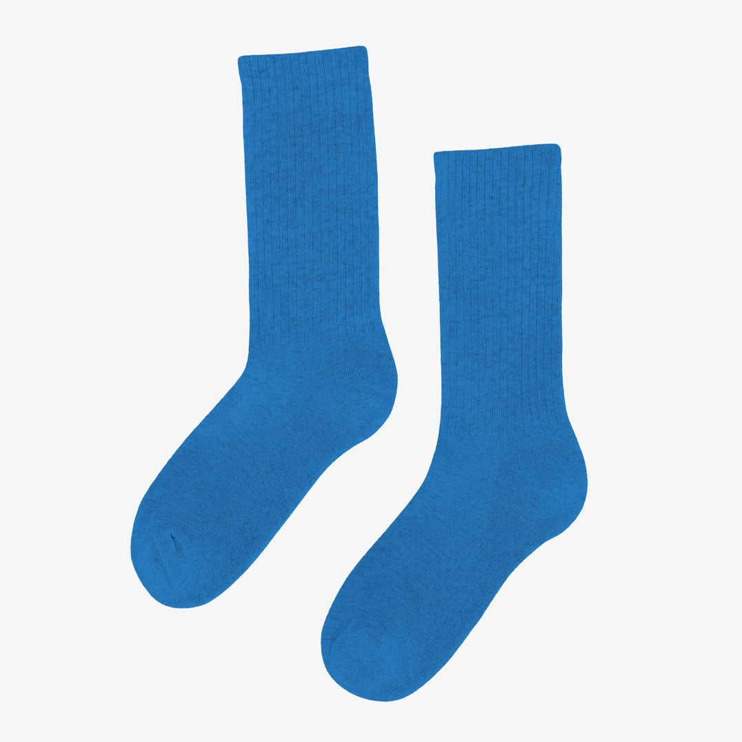 Organic Active Sock - Pacific Blue