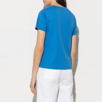 Organic Cotton T-Shirt - Azure