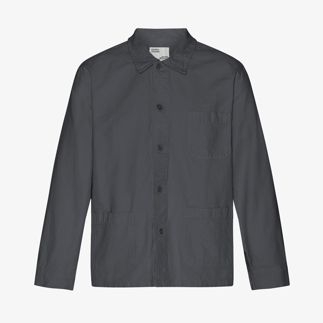 Organic Workwear Jacket - Lava Grey