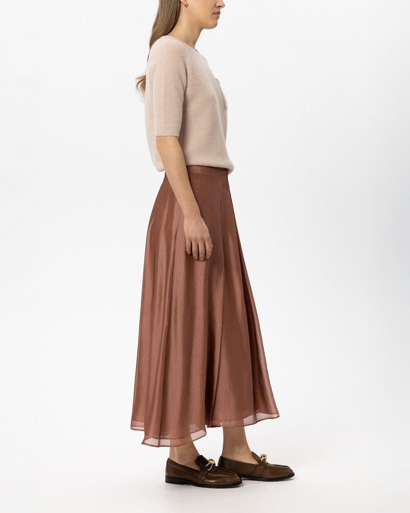 Organza Skirt - Brick