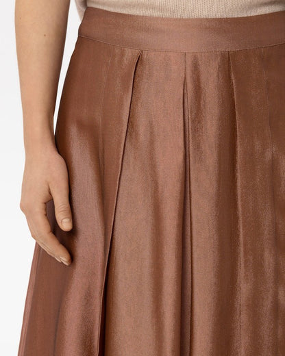 Organza Skirt - Brick