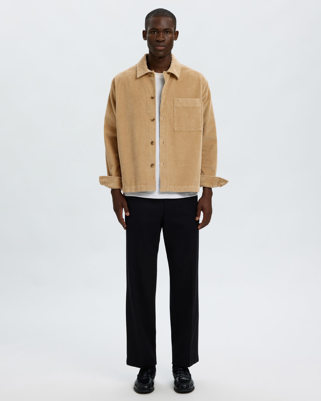 Otto Kris Cord Overshirt - Cornstalk