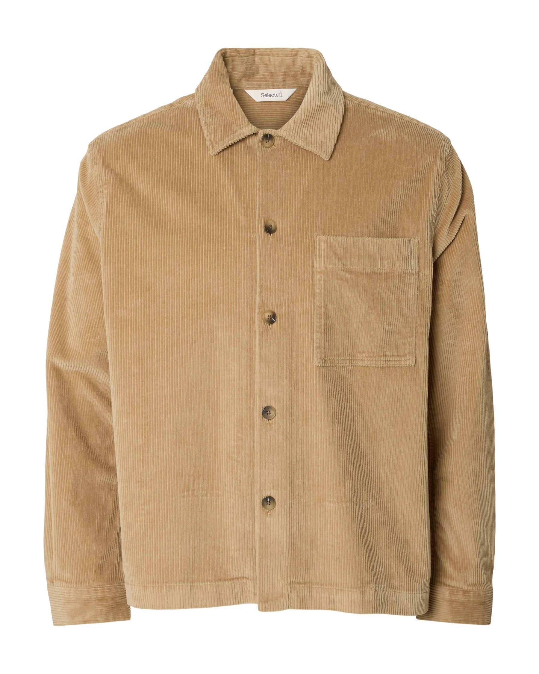 Otto Kris Cord Overshirt - Cornstalk