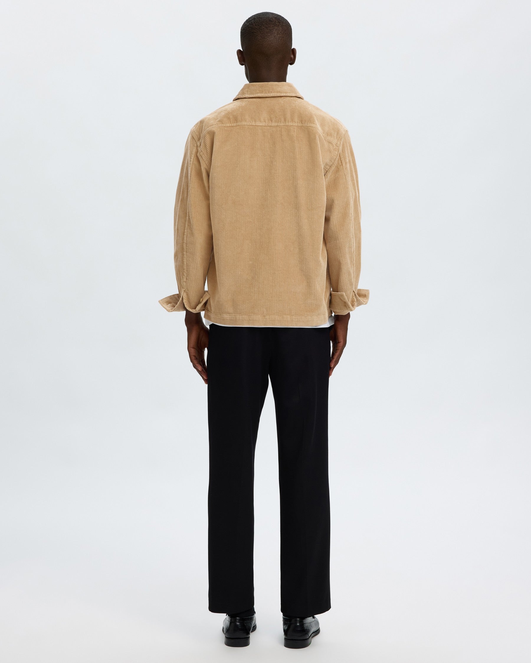 Otto Kris Cord Overshirt - Cornstalk