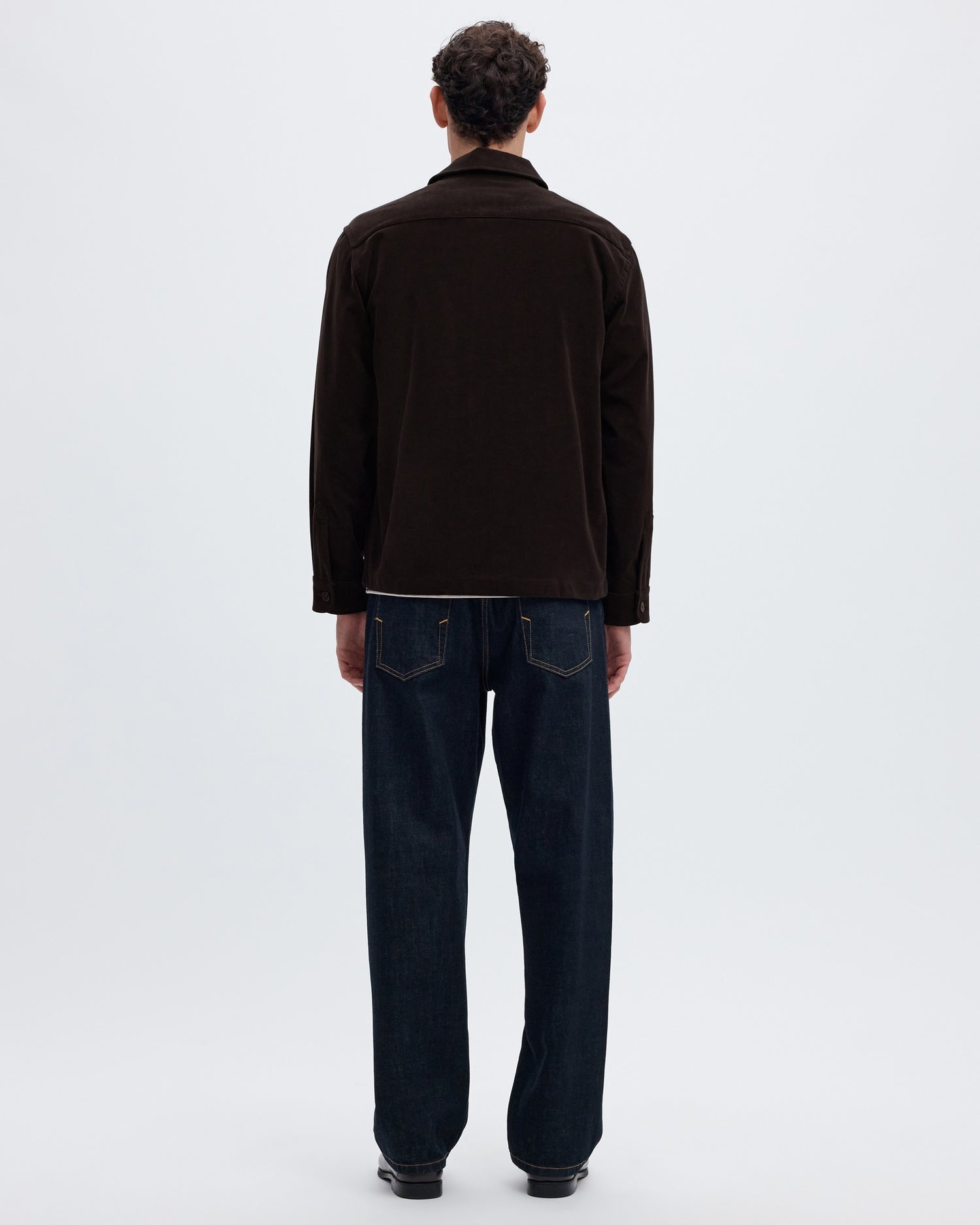 Otto Kt Duca Moleskin Overshirt - Delicioso