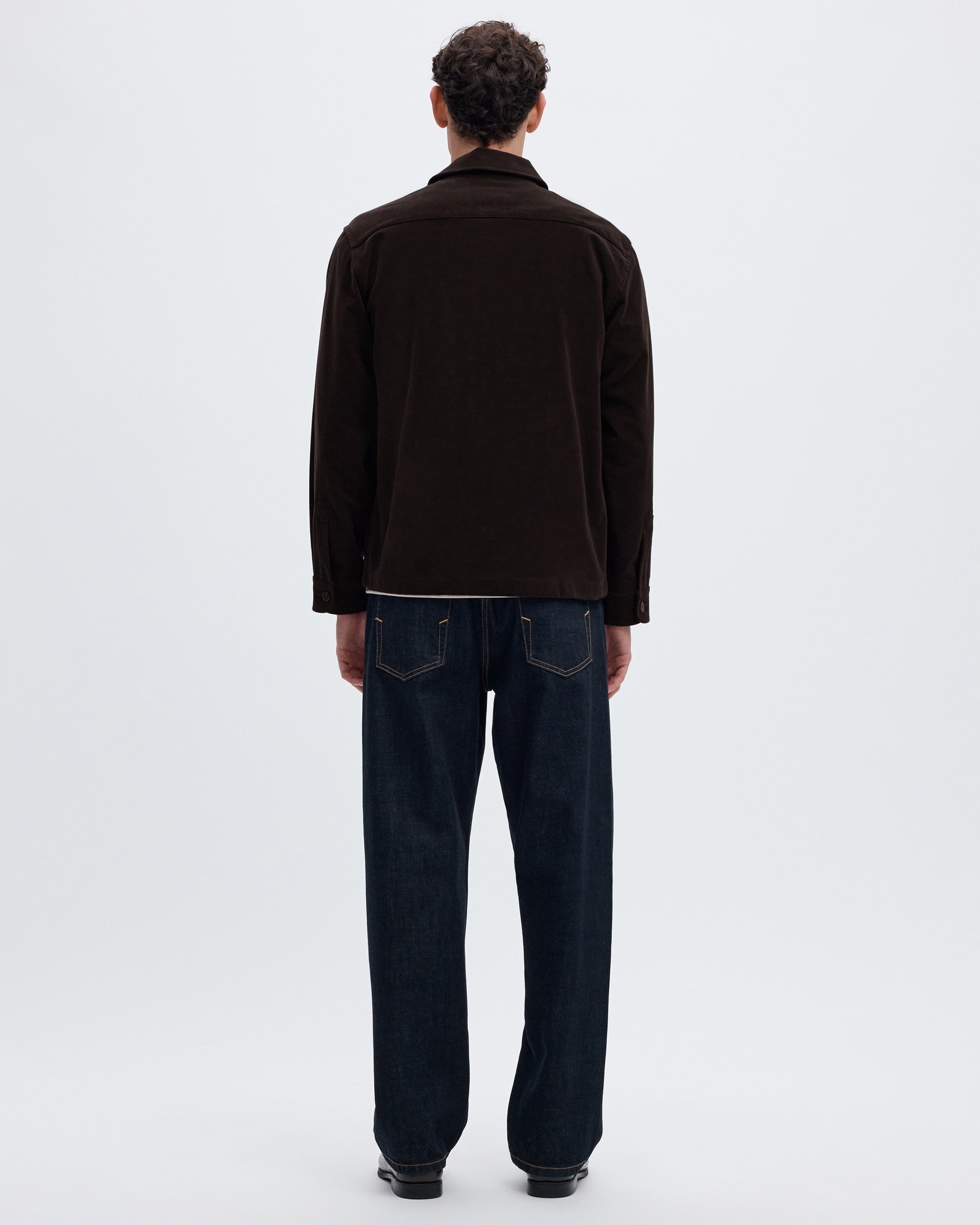 Otto Kt Duca Moleskin Overshirt - Delicioso
