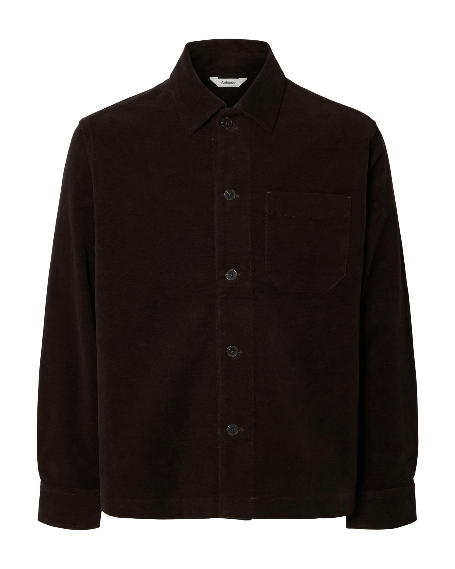 Otto Kt Duca Moleskin Overshirt - Delicioso