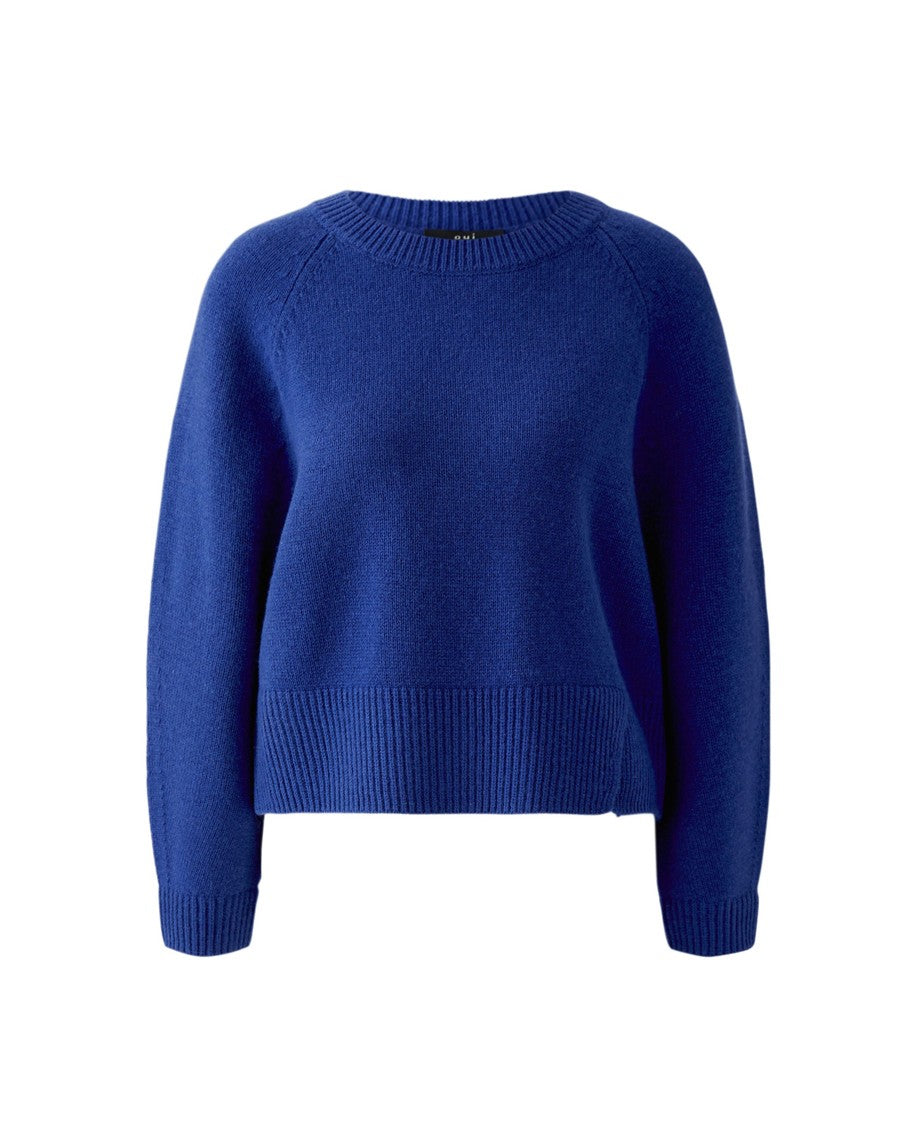 Raglan Sleeve Knit - Royal Blue