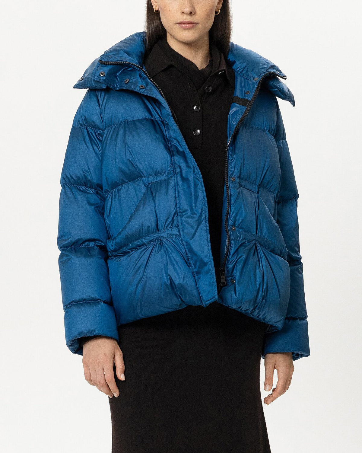 Outdoor Down Jacket - Sapphire