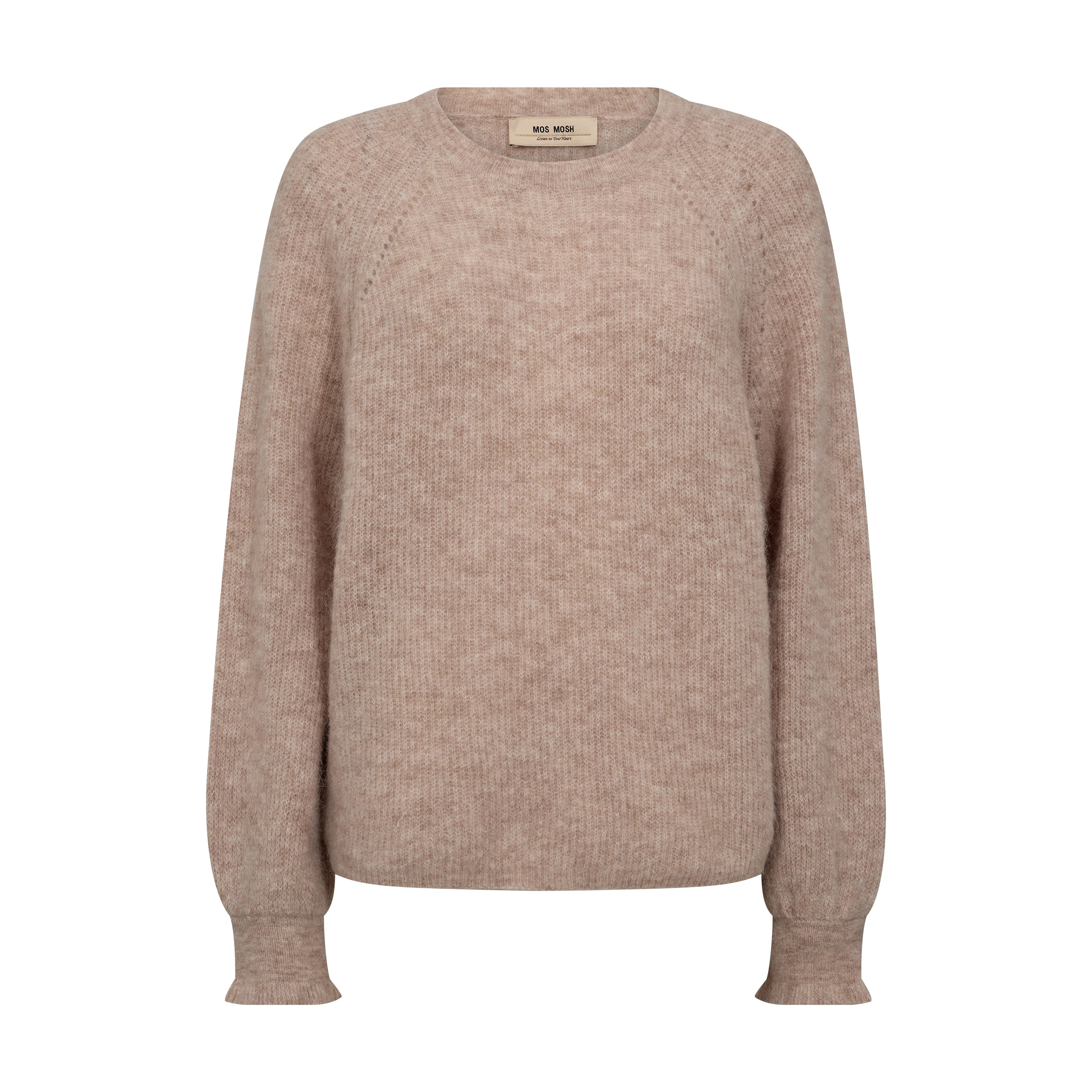 Talli Long Sleeve Knit - Doeskin