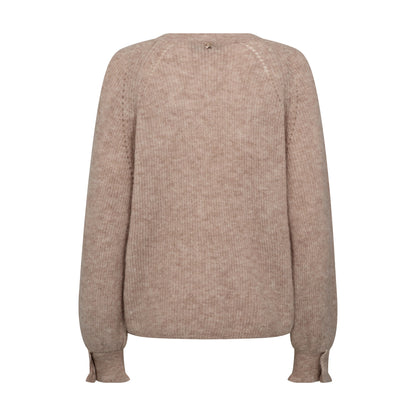 Talli Long Sleeve Knit - Doeskin
