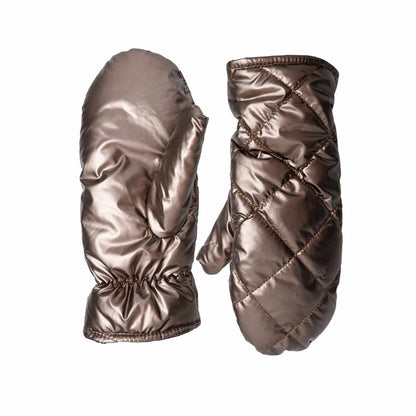 Paloma Quilted Mittens - Mocca