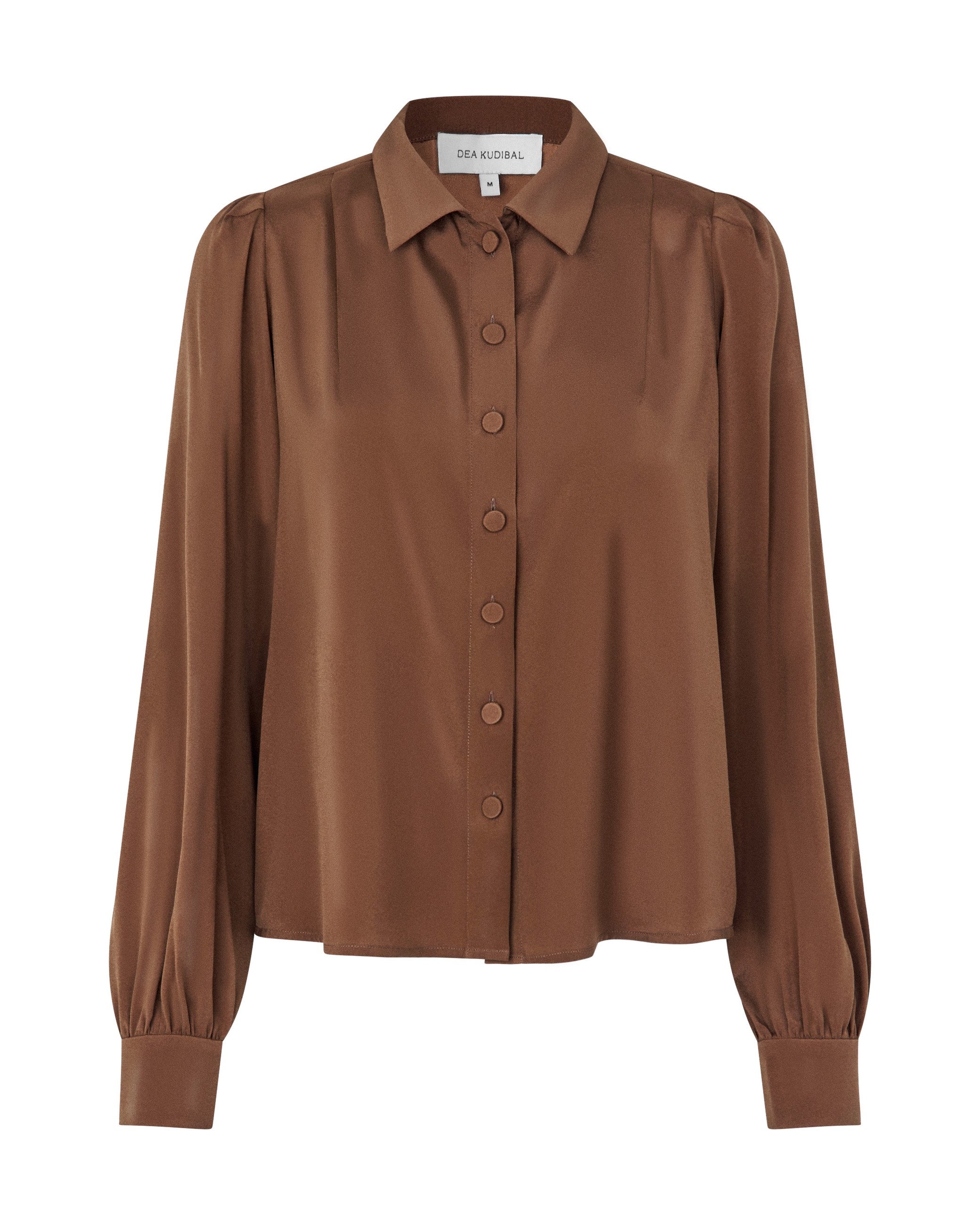 Paola Blouse With Tiny Collar - Maplewood