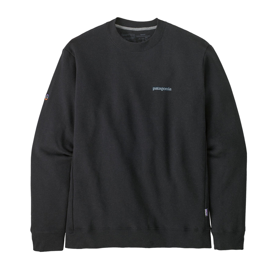 Fitz Roy Icon Uprisal Crew Sweatshirt - Ink Black