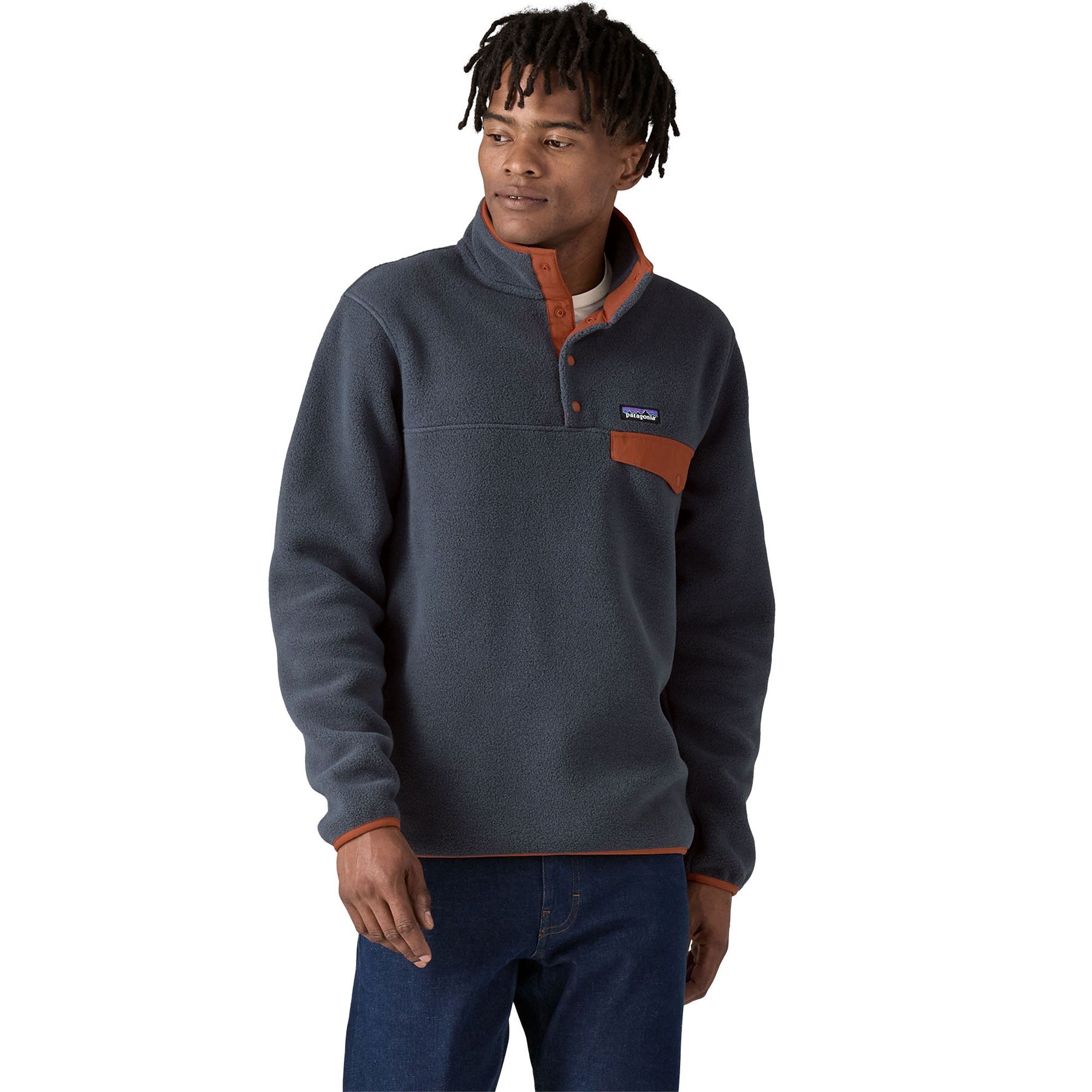 Patagonia red pullover cheap