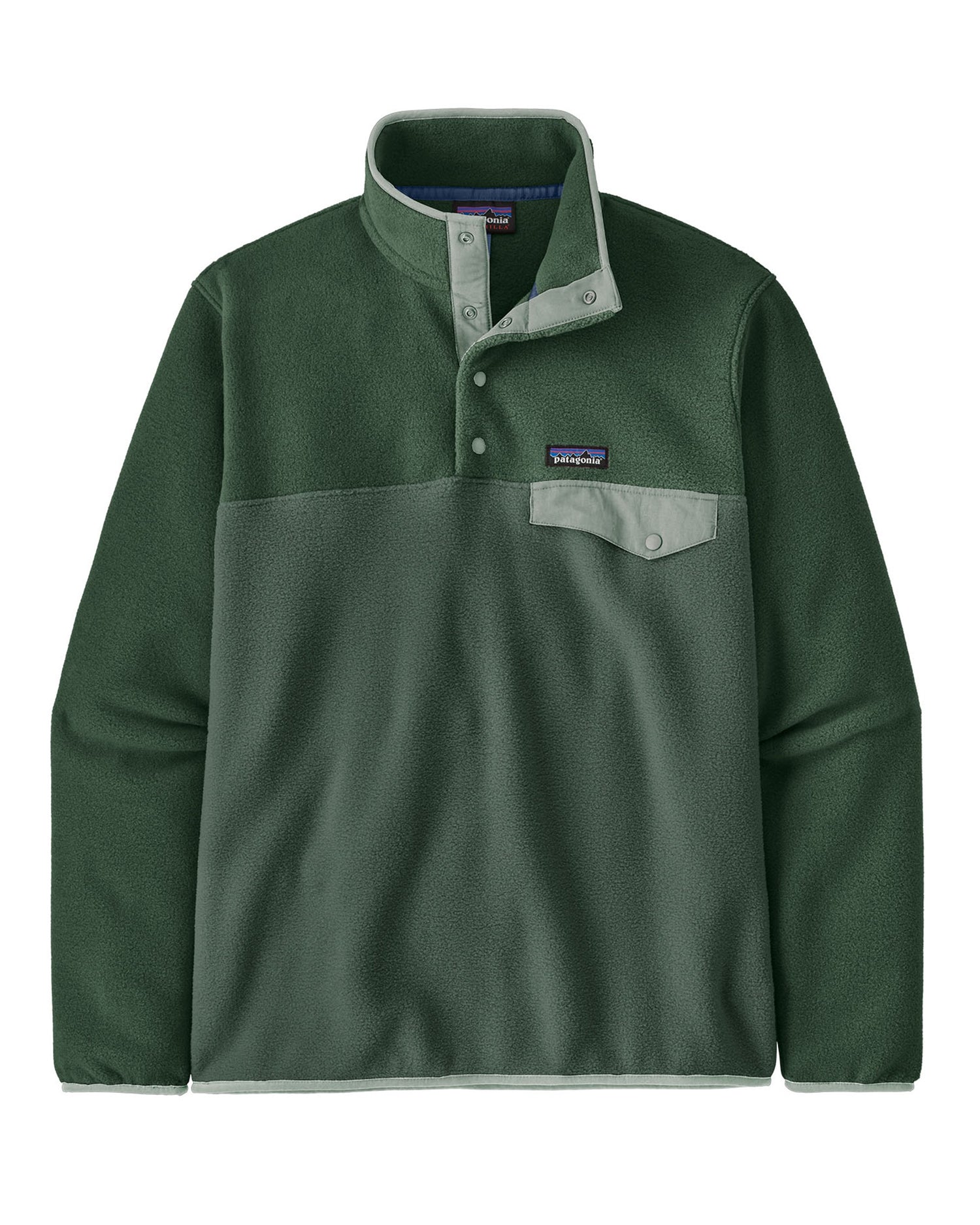 Lightweight Synch Snap-T Pullover - Polar Breeze: Sunken Blue