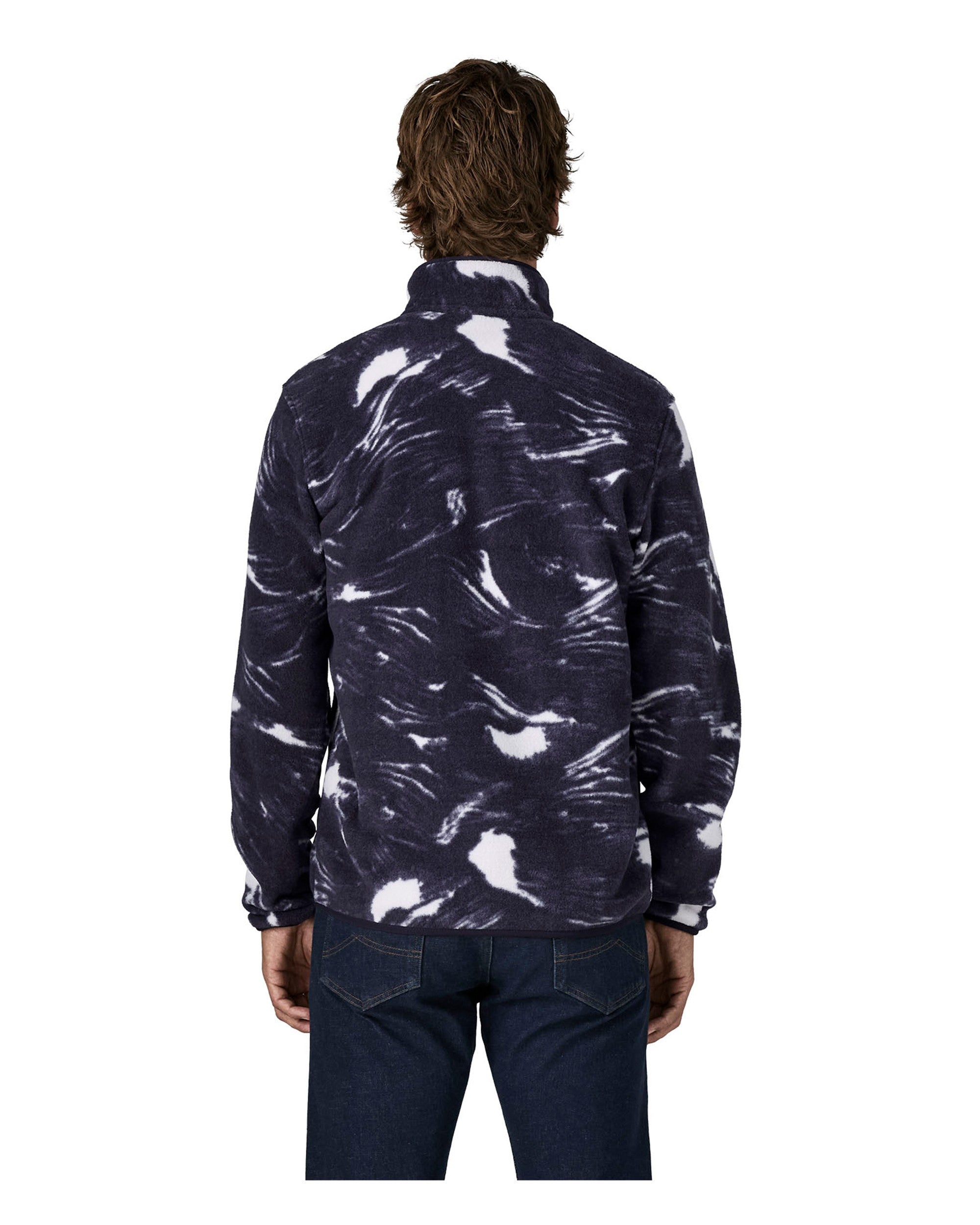 Lightweight Synch Snap-T Pullover - Polar Breeze: Sunken Blue