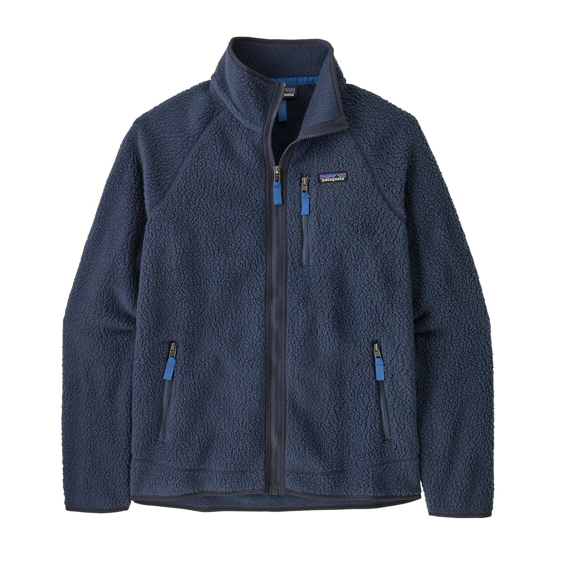 Retro Pile Jacket - New Navy/Sunken Blue