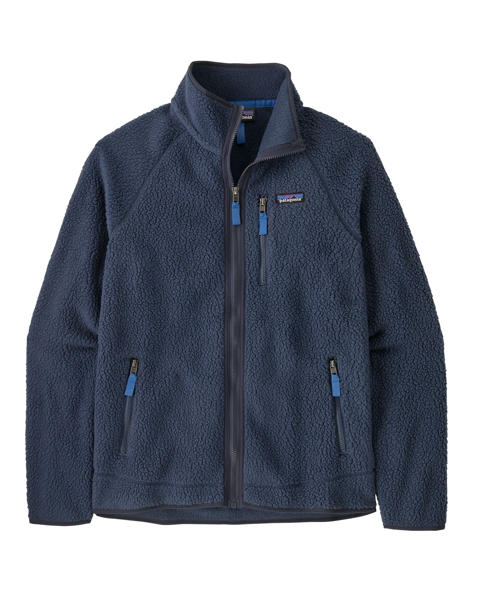 Retro Pile Jacket - New Navy/Sunken Blue