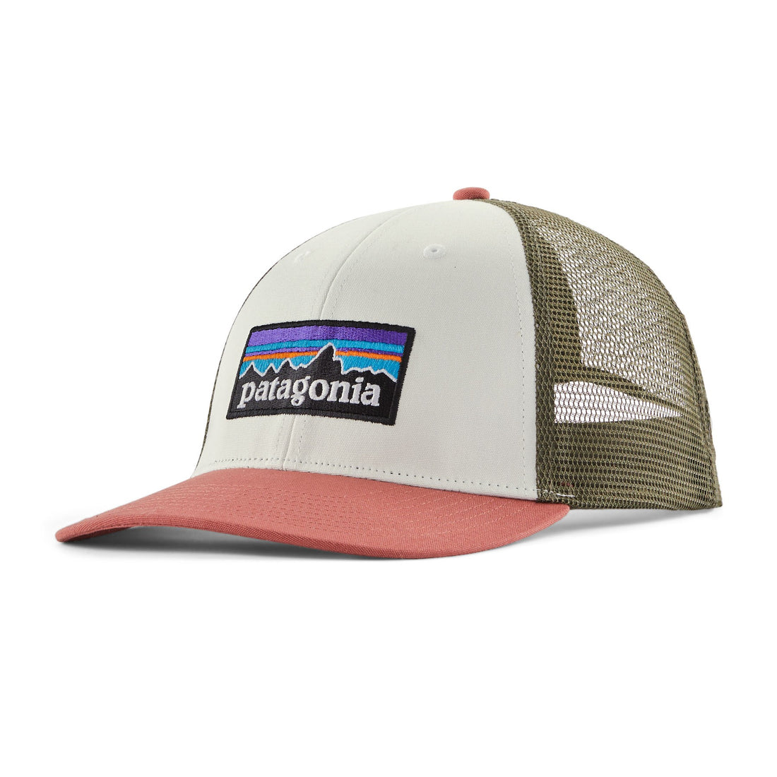 P-6 Logo Lopro Trucker Hat - Birch White