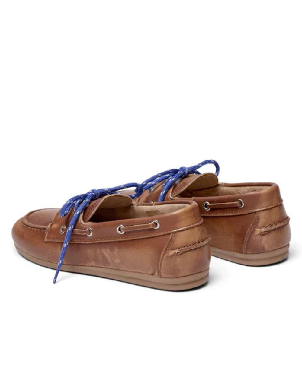Marin Lace Loafers - Brown/Blue