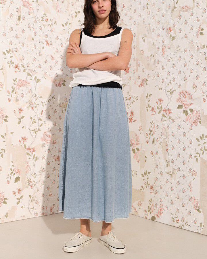 Paybou Skirt - Blue Snow
