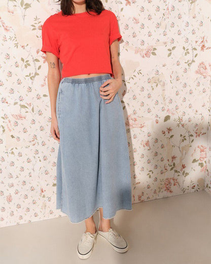 Paybou Skirt - Blue Snow